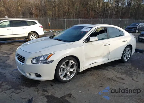 2012 Nissan Maxima 3.5 Sv из США, поврежденный, VIN 1N4AA5AP2CC802973